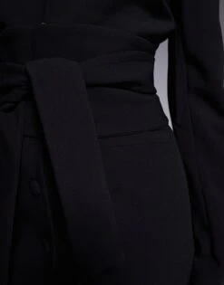 Forever New Wrap Around Blazer Mini Dress In Black For Women -Layered Dress 206930442 4