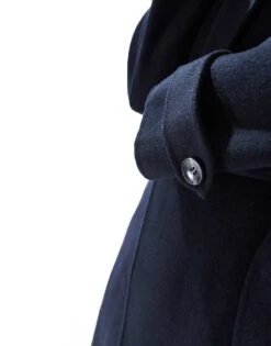 Forever New Curve Oversized Coat In Navy For Women -Layered Dress 207055289 3