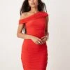 Forever New Ruched Asymmetrical Midaxi Dress -Layered Dress 207241195 4