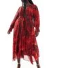 Forever New Curve Long Sleeve Maxi Dress In Red Rose Floral For Women Red Floral -Layered Dress 207311124 1 redfloral