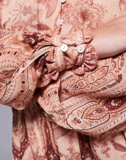 Forever New Petite Tiered Mini Dress In Mixed Floral For Women Red Floral -Layered Dress 207821810 3