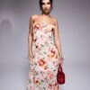 Forever New Strappy Midaxi Dress In Pink Floral For Women Pink/red Floral -Layered Dress 207822942 1 pinkredfloral